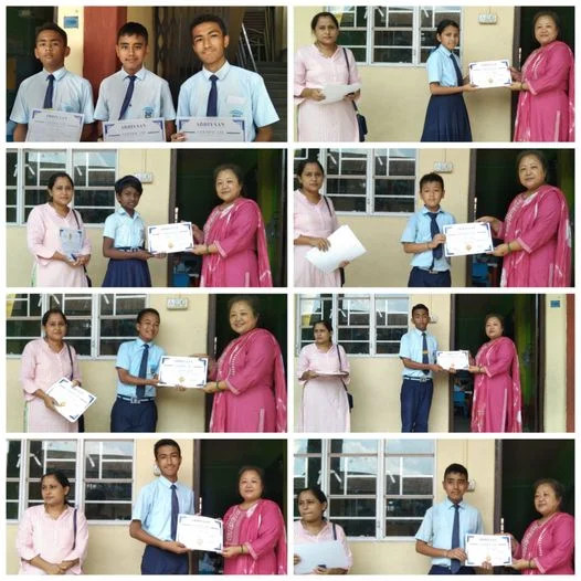 Free Scholarship Results Announcement in St. Francis Assis School, Gorubathan