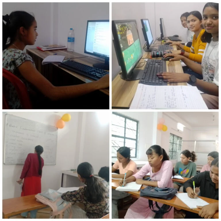 Exciting Computer Class in Abhiyaan Institute Banarhat Branch