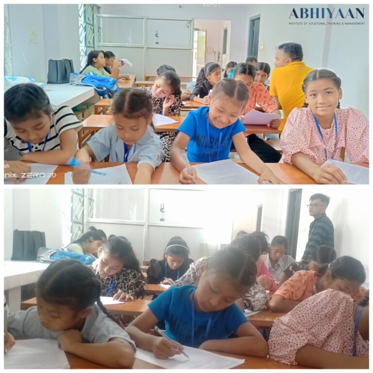 Abhiyaan Institute, Ambari Branch Students Complete Final Examinations