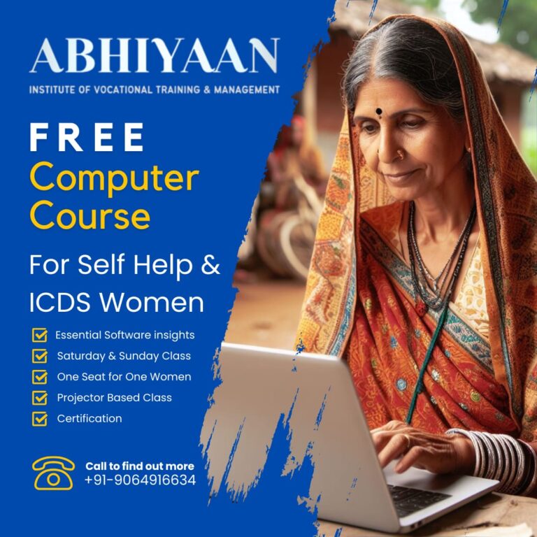 Free Computer Class for ICDS and Self Help Women in Banarhat
